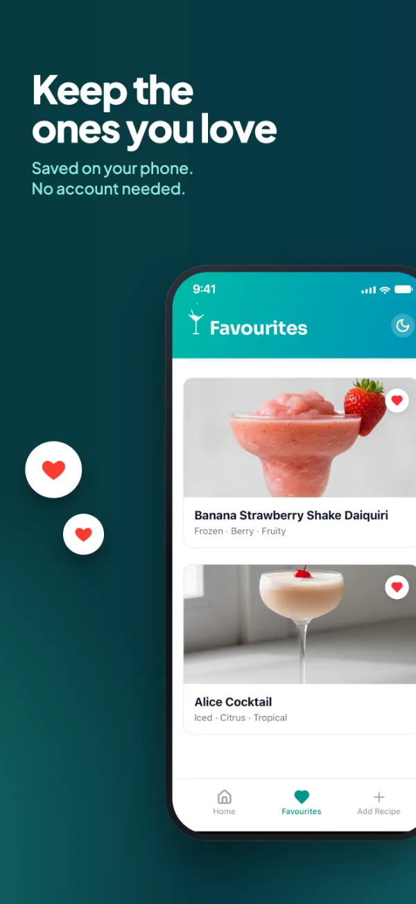 App Store screenshot 4: Keep the ones you love