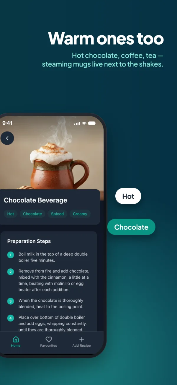 App Store screenshot 5: Warm ones too