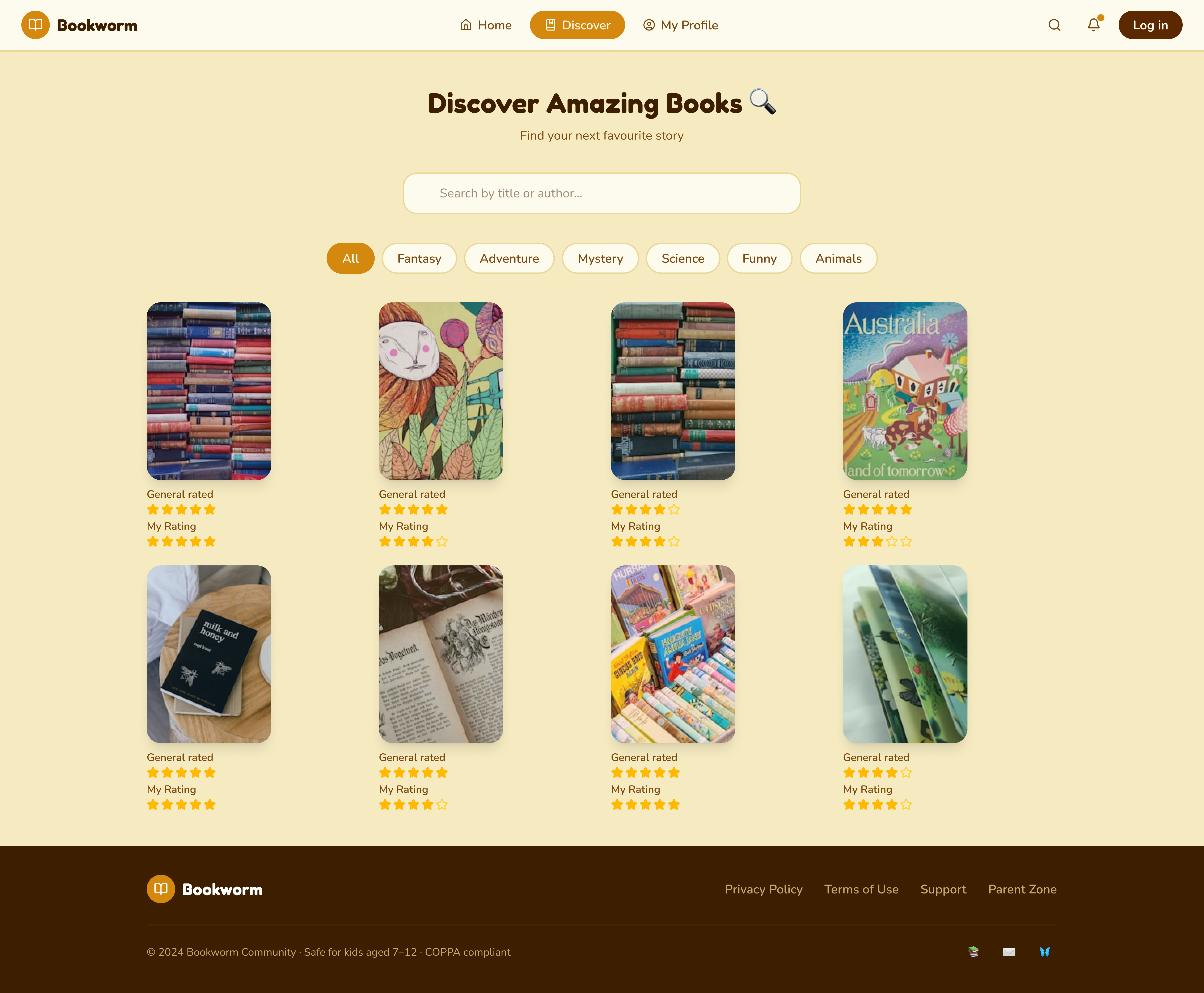 Bookworm — DISCOVER