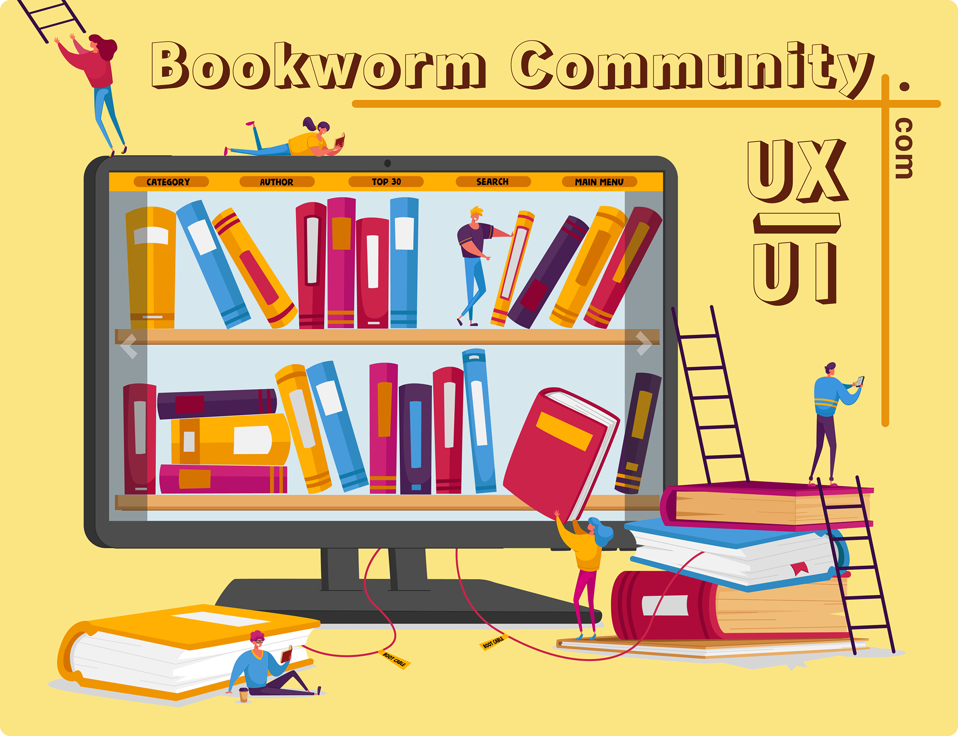 Bookworm Community homepage