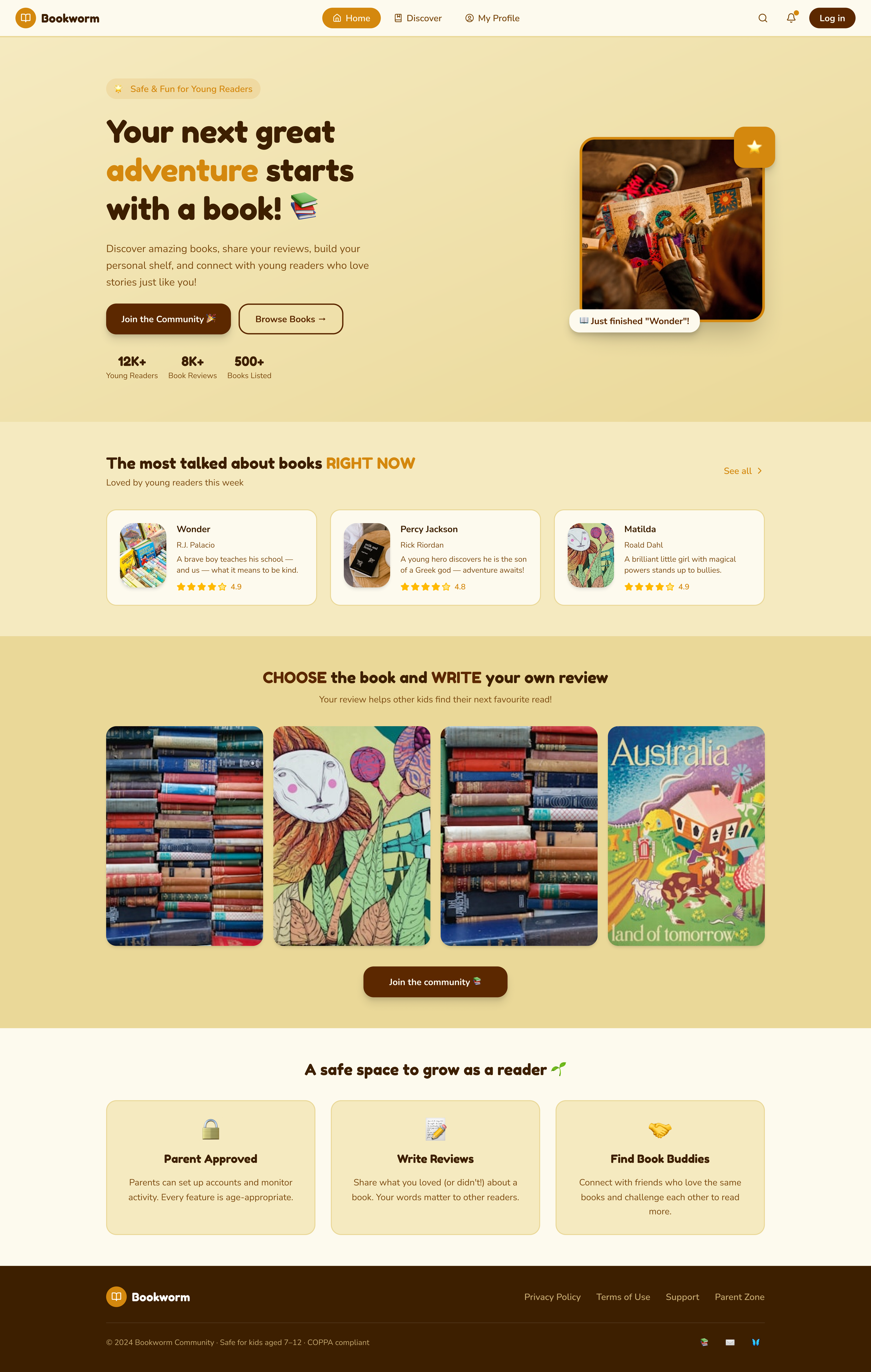 Bookworm — HOME