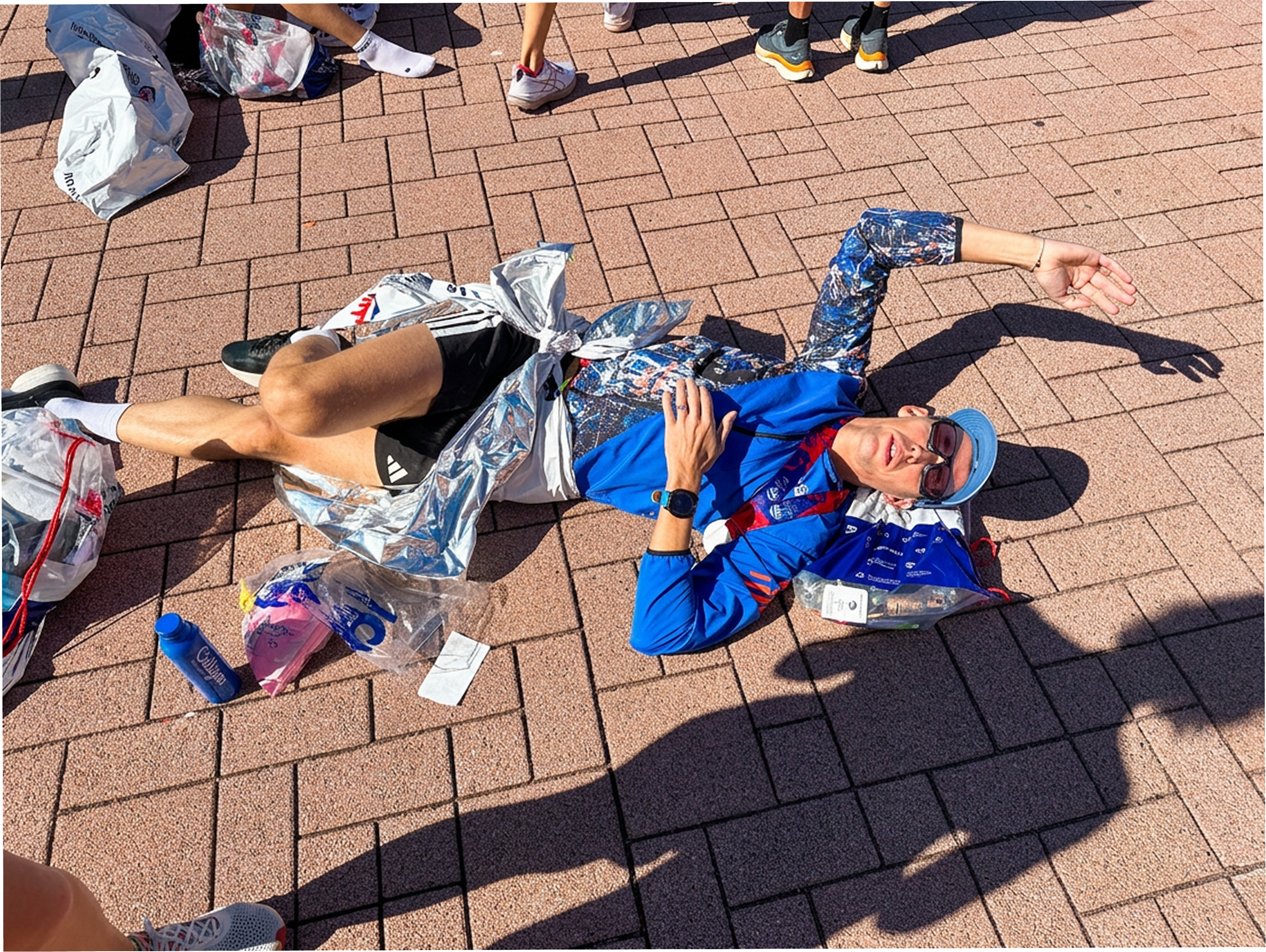 Chicago Marathon finish